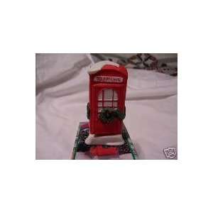  Dickensville Collectables Porcelain Telephone Booth By 