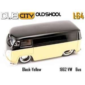  Jada Dub City Oldskool Black & Almond 1962 VW Bus 1:64 