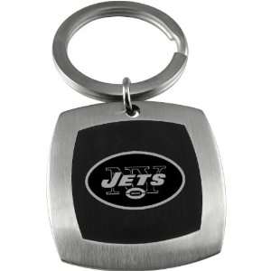   New York Jets Steel & Black Sports Key Ring: Sports & Outdoors