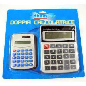    8 Digits Desktop Calculator, Solar Powerd. 2 Pack: Electronics