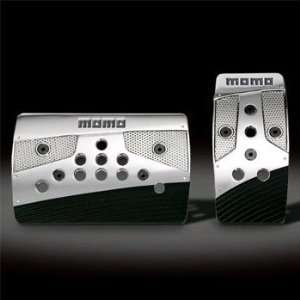    Momo Stealth Automatic Airmetal/Black Pedals Pedal Kit Automotive