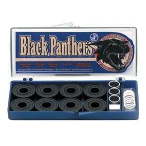  Shortys Bearings Black Panther ABEC 5