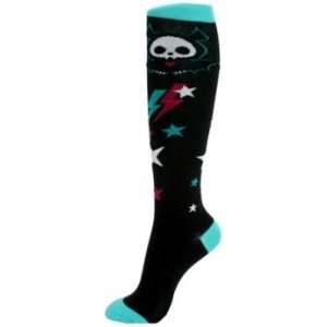   Skelanimals Socks Diego the Bat Lighting Bolts Socks 