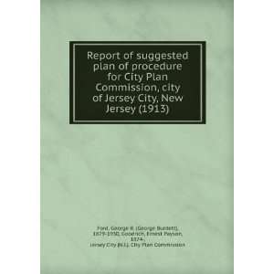   plan of procedure for City Plan Commission, city of Jersey City, New