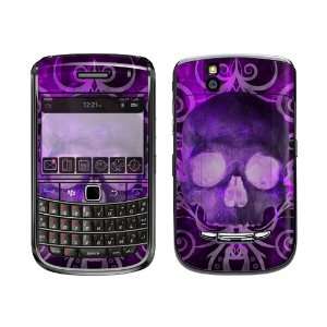   for BlackBerry Bold 9650   Purple Skull Cell Phones & Accessories