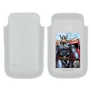  Thor Walking on BlackBerry Leather Pocket Case 