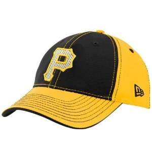 New Era Pittsburgh Pirates Black Gold Nubussy Adjustable Hat