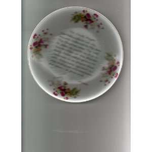  Decorative Plate: The Lords Prayer: Everything Else
