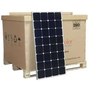   Solar High Efficiency 100 Watt Off Grid Monocrystalline PV Solar Panel