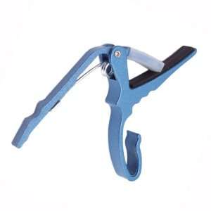  Quick Change Clamp Capo for Electric Acoustic Guitar Blue 