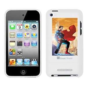  Superman On Ledge on iPod Touch 4g Greatshield Case 