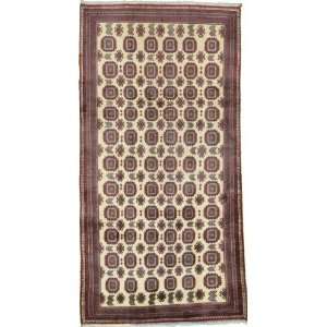   11 x 98 Ivory Persian Hand Knotted Wool Shiraz Rug: Home & Kitchen
