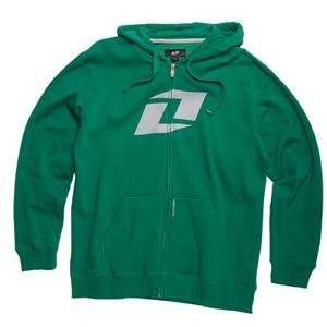   One Industries Expo Zip Up Hoody   X Large/Green Automotive