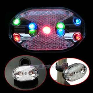 New 9 Super Bright Led Bicycle Bike Cycling Rear Tail light Lamp 