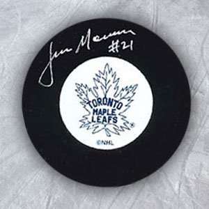  JIM MORRISON Toronto Maple Leafs SIGNED Hockey Puck 
