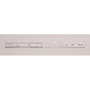  STEEL RULER   INCH & MILLIMETER  