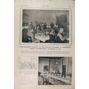  Roberts Banquet Bloemfontein Boer War Africa 1900
