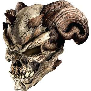  Cave Demon Latex Mask Adult Accessory: Toys & Games