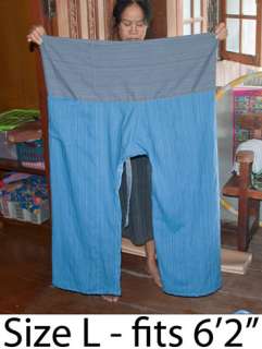 THAI FISHERMAN PANTS M XXXL★Pantalon Thaï★Thaihosen★Maternity 