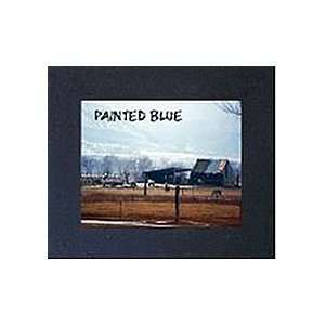    Painted Blue 4x6 Basic (2) Barnwood Picture Frame 