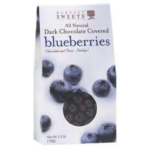 Dark Chocolate Covered Blueberries 3.5 Oz:  Grocery 