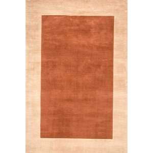   Copper Contemporary Wool Hand Tufted Area Rug 8.00 x 11.00.: Home