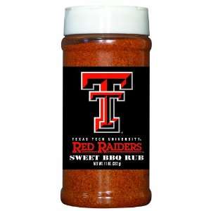    3 Pack TEXAS TECH Red Raiders Sweet BBQ Rub 