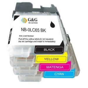  Compatible Brother LC 65 High Yield Ink Cartridge Bundle 