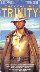 VHS THEY CALL ME TRINITYBUD SPENCER TERENCE HILL  