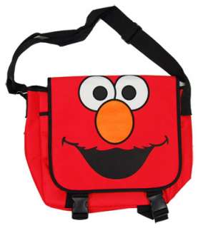 Elmo Face   Sesame Street Messenger Bag  