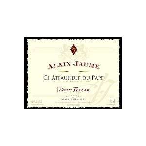   Chateauneuf du pape Vieux Terron 2009 750ML: Grocery & Gourmet Food