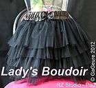 JUPON VOILE JUPE NOIRE TUTU 36 38 40 42 LOLITA TENUE B