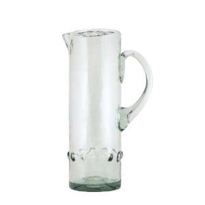  VIVAZ Bolitas Pitcher, Clear Recycled Glass Kitchen 