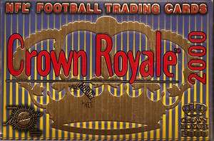 2000 Pacific Crown Royale Football Sealed Hobby Box Brady RC  