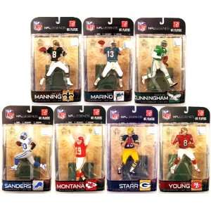 Football Legends series 5 Action Figure set of 7 Figures by McFarlane 