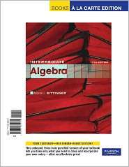   Algebra, (0321654471), Marvin L. Bittinger, Textbooks   Barnes & Noble