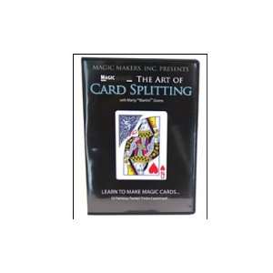   Card Splitting with Marty Grams DVD   Card Magic Tricks Toys & Games
