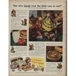   me? asked Elsie, the Borden Cow. .. 1947 Bordens Dairy Ad, A3345A