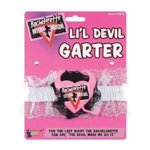  Bachelorette lil devil garter: Health & Personal Care
