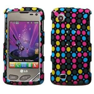 Color Polka Dot Protector Case for LG Chocolate Touch VX8575 Verizon 