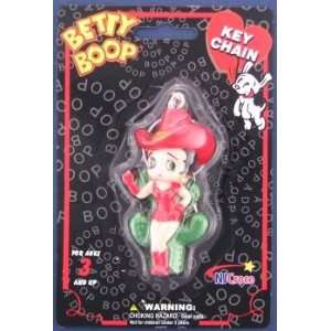  Betty Boop Cowboy Figural Key Chain: Toys & Games