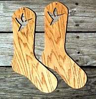 HUMMINGBIRD SOCK BLOCKERS   BEAUTIFUL OAK FINISH  