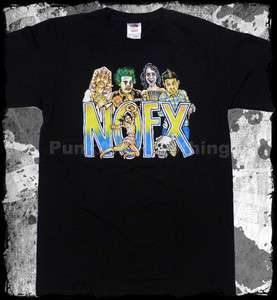 NOFX   Longest EP collage   official t shirt   FAST SHIPPING  