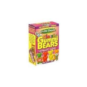 Organic Candy Classic Gummi Bears by Lets Do Organic. Contains four 