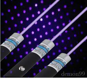   Violet Purple Blue Ray Blue Laser Point Pointer Pen Beam Light  