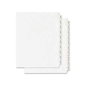  Avery Style Individ Side Tab Lgl Exhibit Dividers Office 