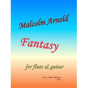    Fantasy for Flute and Guitar (9790708015642) Malcolm Arnold Books