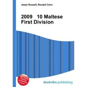  2009 10 Maltese First Division Ronald Cohn Jesse Russell Books