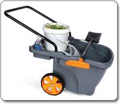   Fiskars 6221 Carry All 4 Cubic Foot Garden Cart: Patio, Lawn & Garden