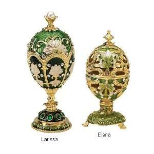  Petroika Collection Faberge Style Enameled Egg